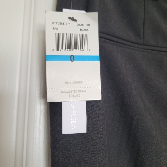 Amanda + Chelsea Slim Straight Leg Dress Pants with Stretch - Picture 4 of 7